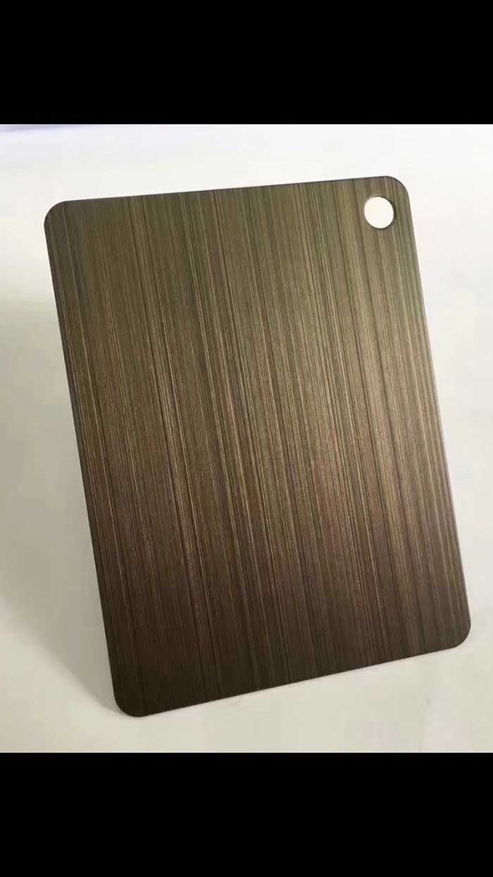 不锈钢木纹板D-021