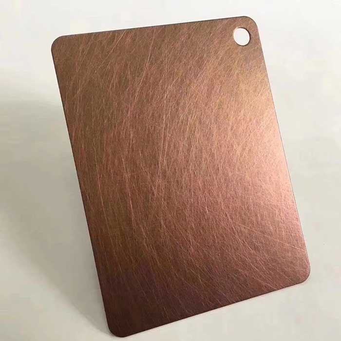 不锈钢木纹板D-018