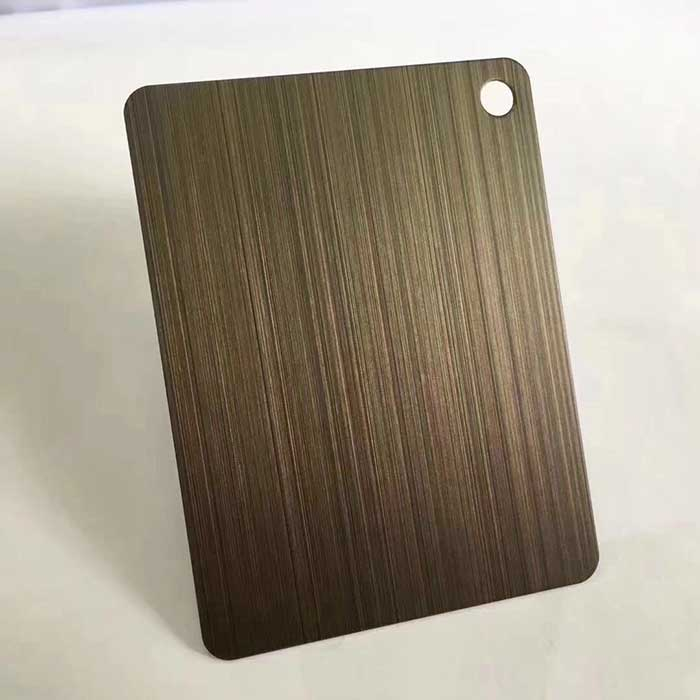 不锈钢木纹板D-014