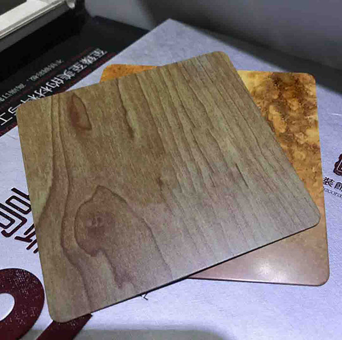 不锈钢木纹板D-巴西相思木