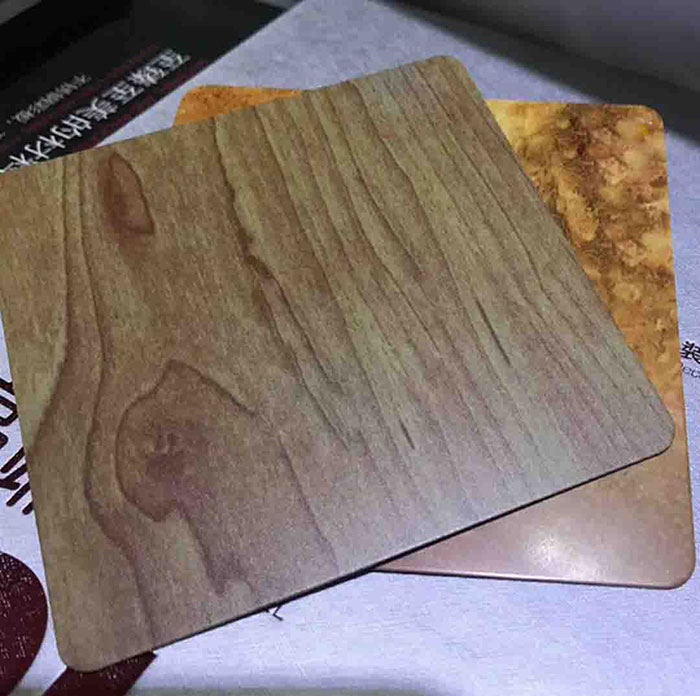 不锈钢木纹板D-枫木